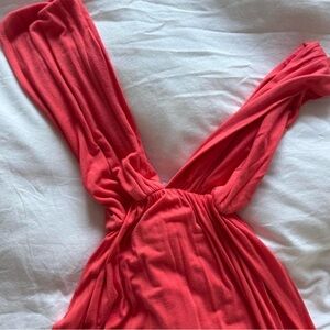 THE Dally Orange mini dress